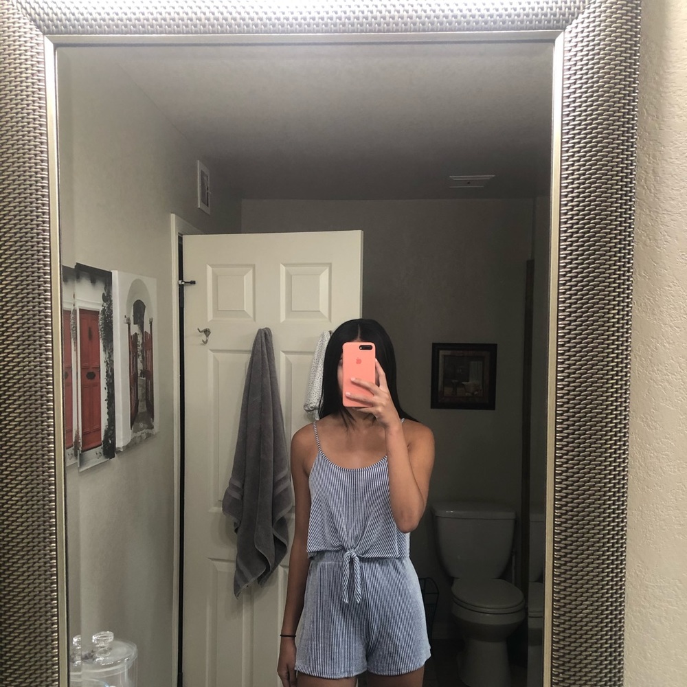Striped Romper